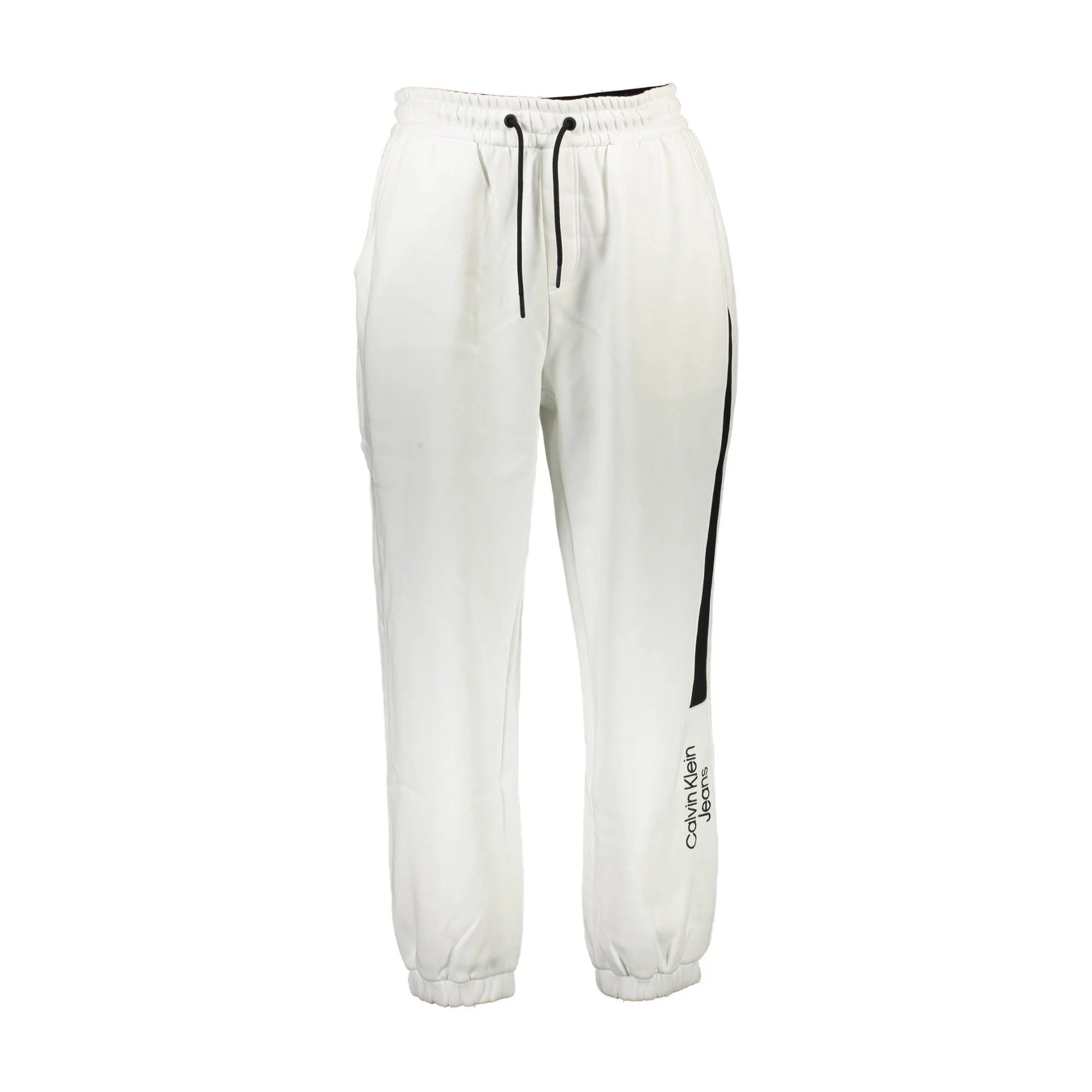 Calvin Klein Pantaloni Uomo Bianco Ricamo - foto prodotto
